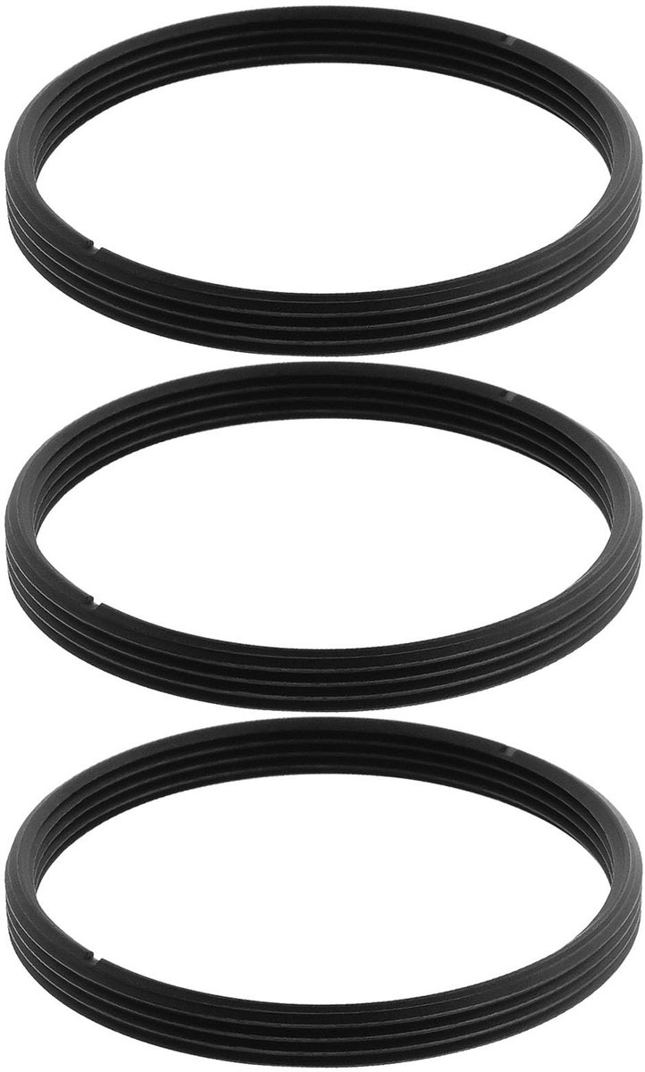 Dailygoods - M39 naar M42 Adapterring - Lensadapters voor Fotografie - Aluminiumlegering - 3 Stuks - Verbeterde Compatibiliteit - Geschikt voor Leica...