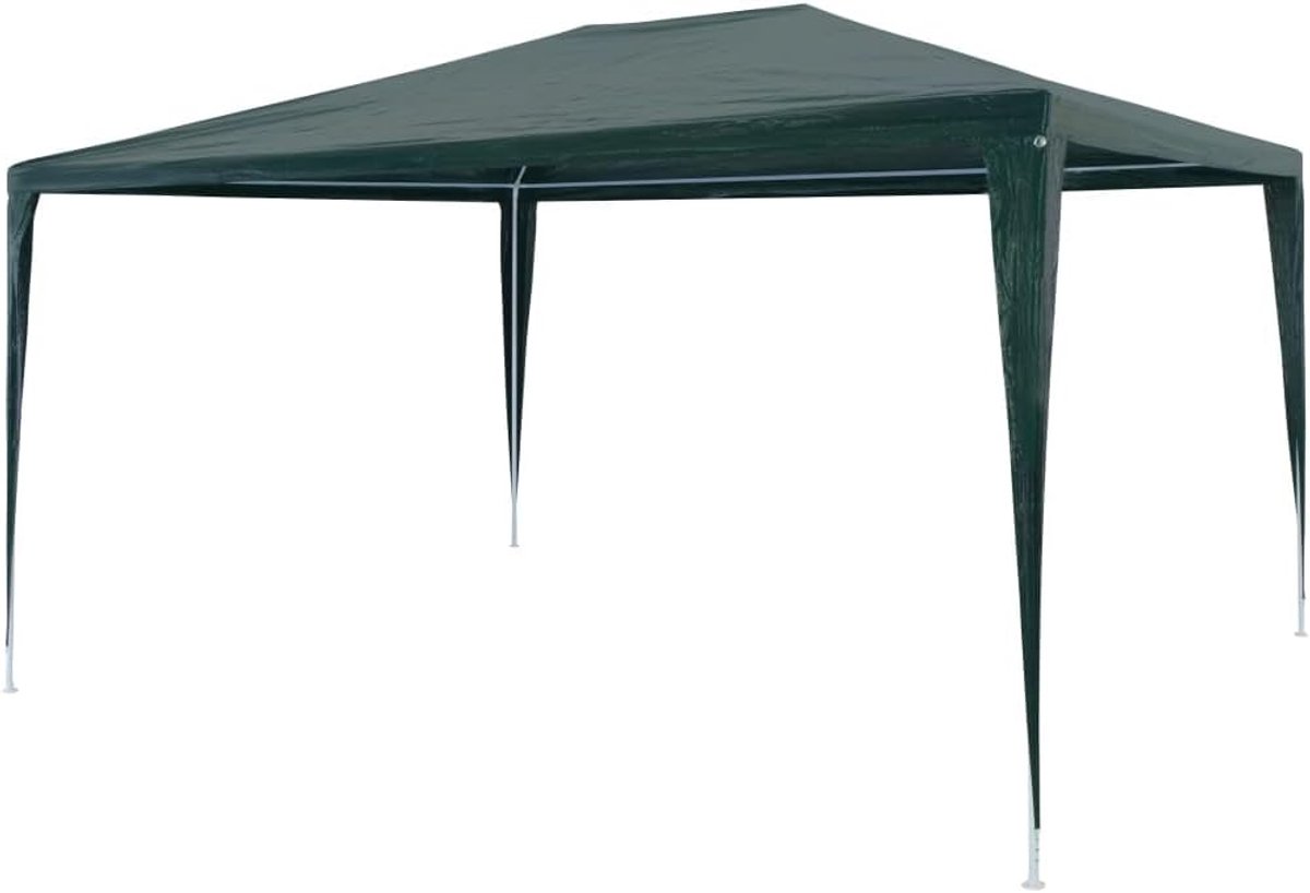 Partytent - Vouwpaviljoen - Feestelijke Bijeenkomsten - Waterdicht PE Materiaal - 3x4 Meter - Groen