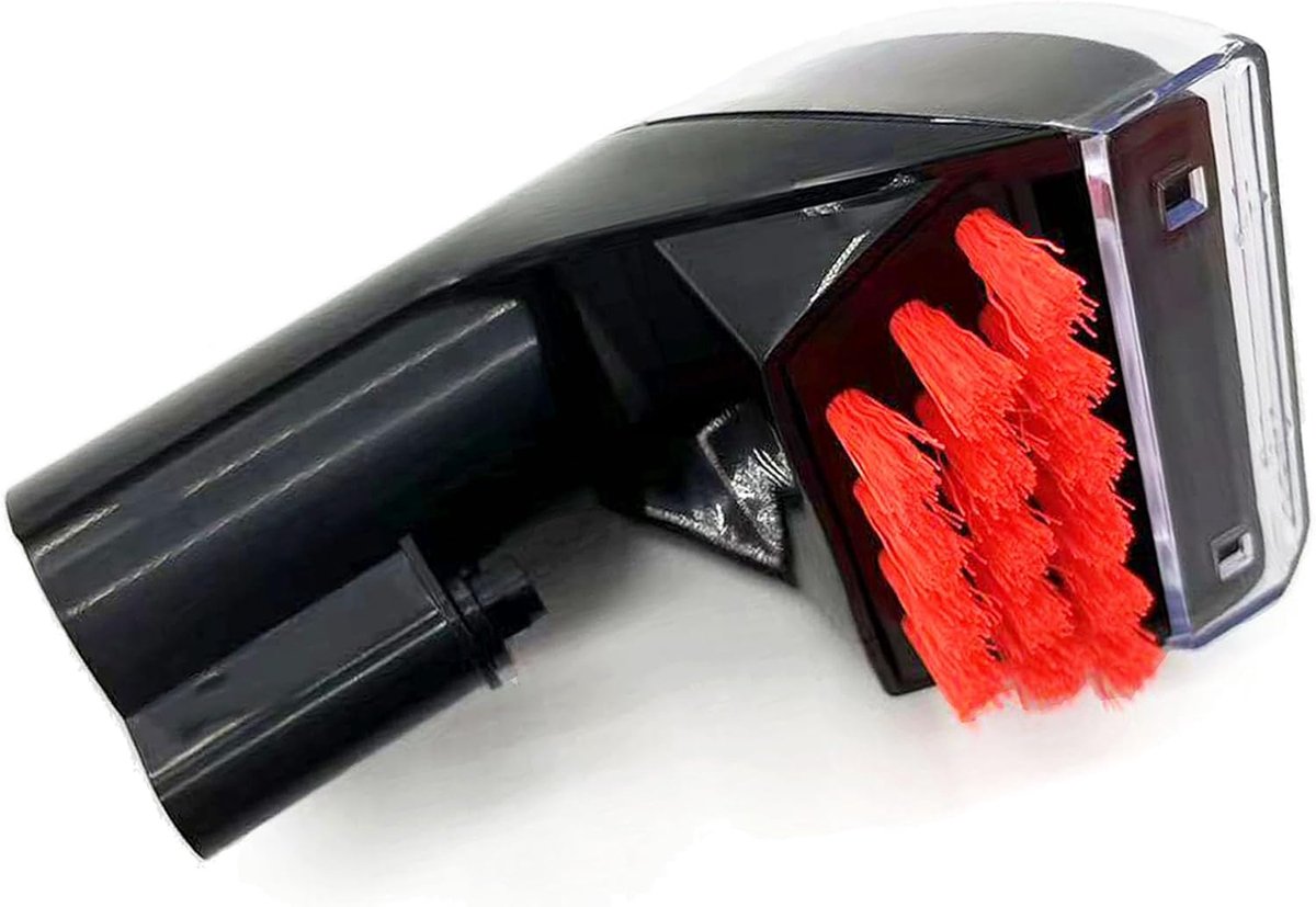 Vlekkenborstel Tool - Tapijtborstel Opzetstuk - Vlekken Verwijderen - Duurzaam Materiaal - 1 Stuk - Zwart