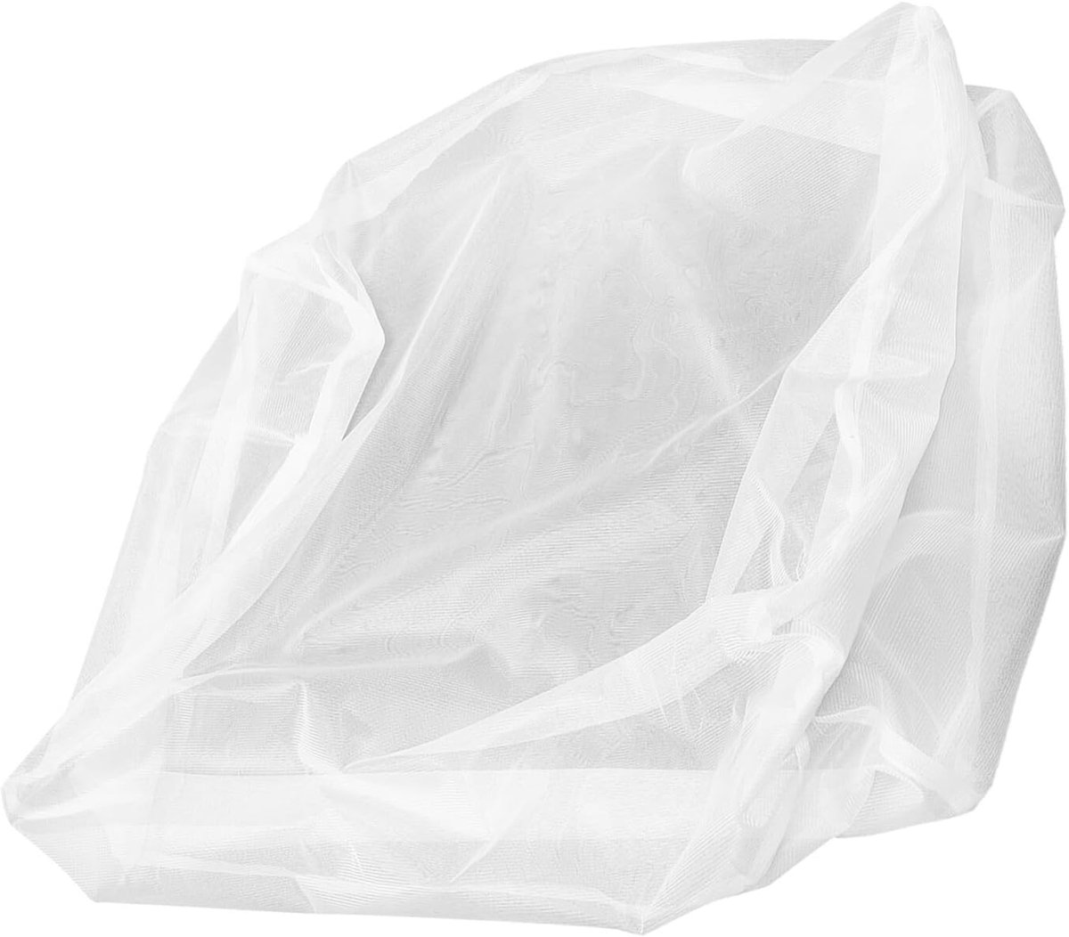 Zitzakhoes - Luie stoel - Woonkamer opfrissen - Wasbaar en zacht - 80x65x45 cm - Wit