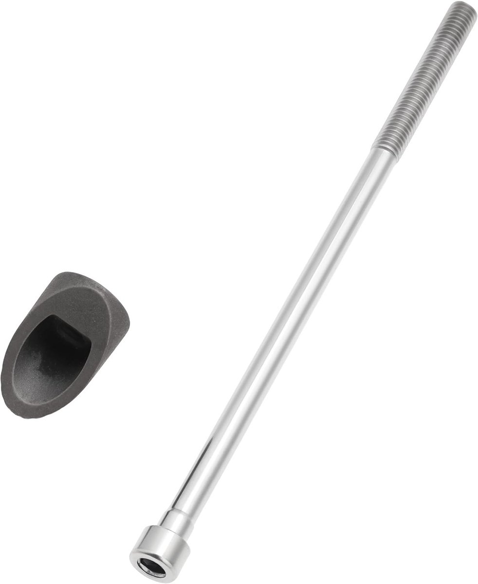 Dailygoods - Racefiets Stuurpen Adapter M8x170mm voor Betrouwbare Stabiliteit