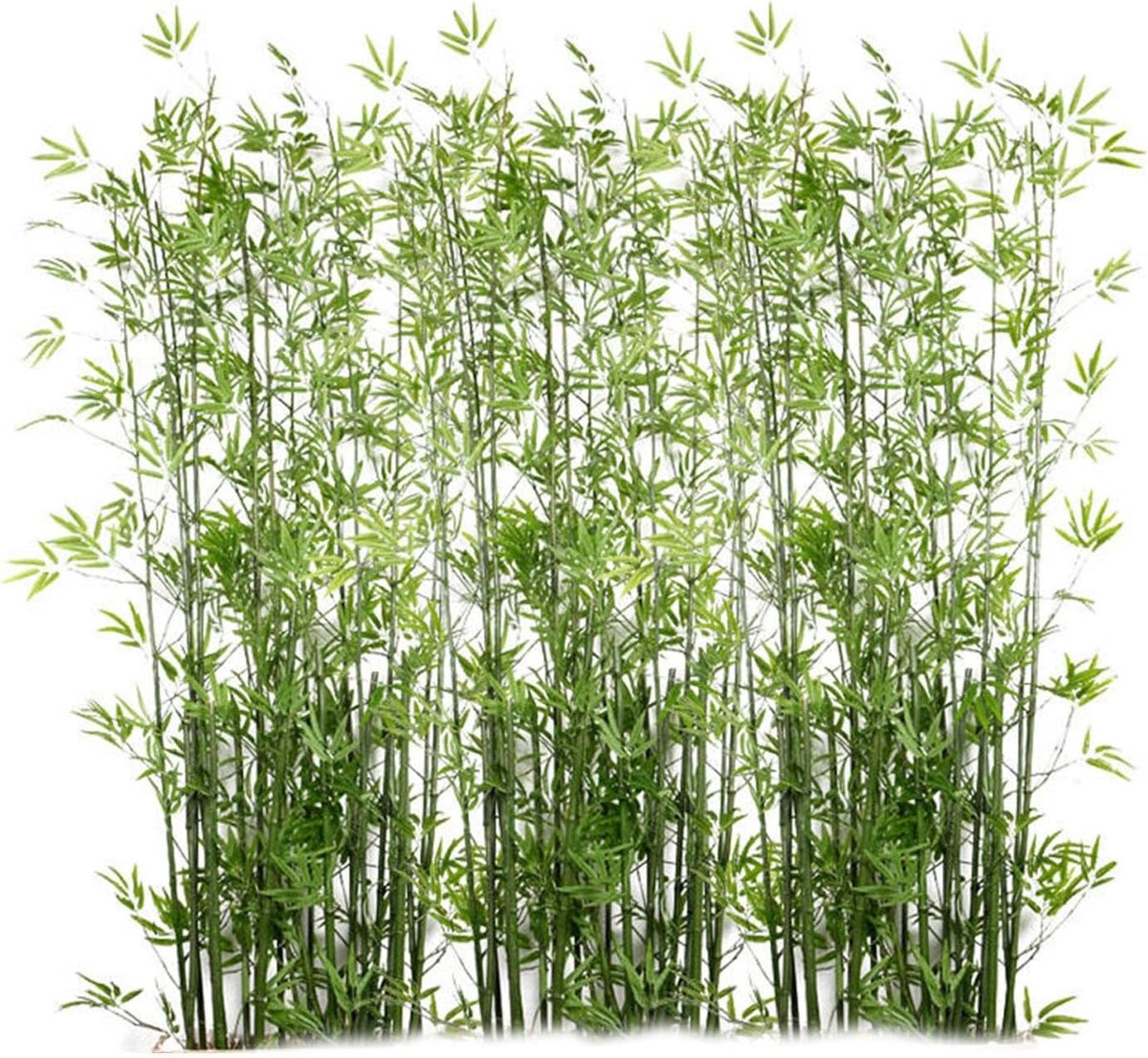 Kunstmatige Bamboe - Nepboom Binnen - Decoratie Buiten - Weerbestendig Ontwerp - 1 Meter Hoog - Groen