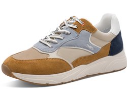 Tamaris heren leren sneaker 1-13611-44-392 veterschoen bruin