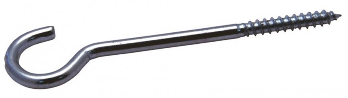 Gebu Schroefhaak met kleine haak verzinkt HD 4.4 x 95/120mm