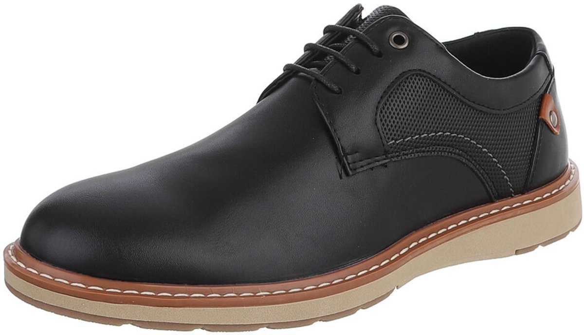 Heren veterschoen casual met mesh details Mt:45