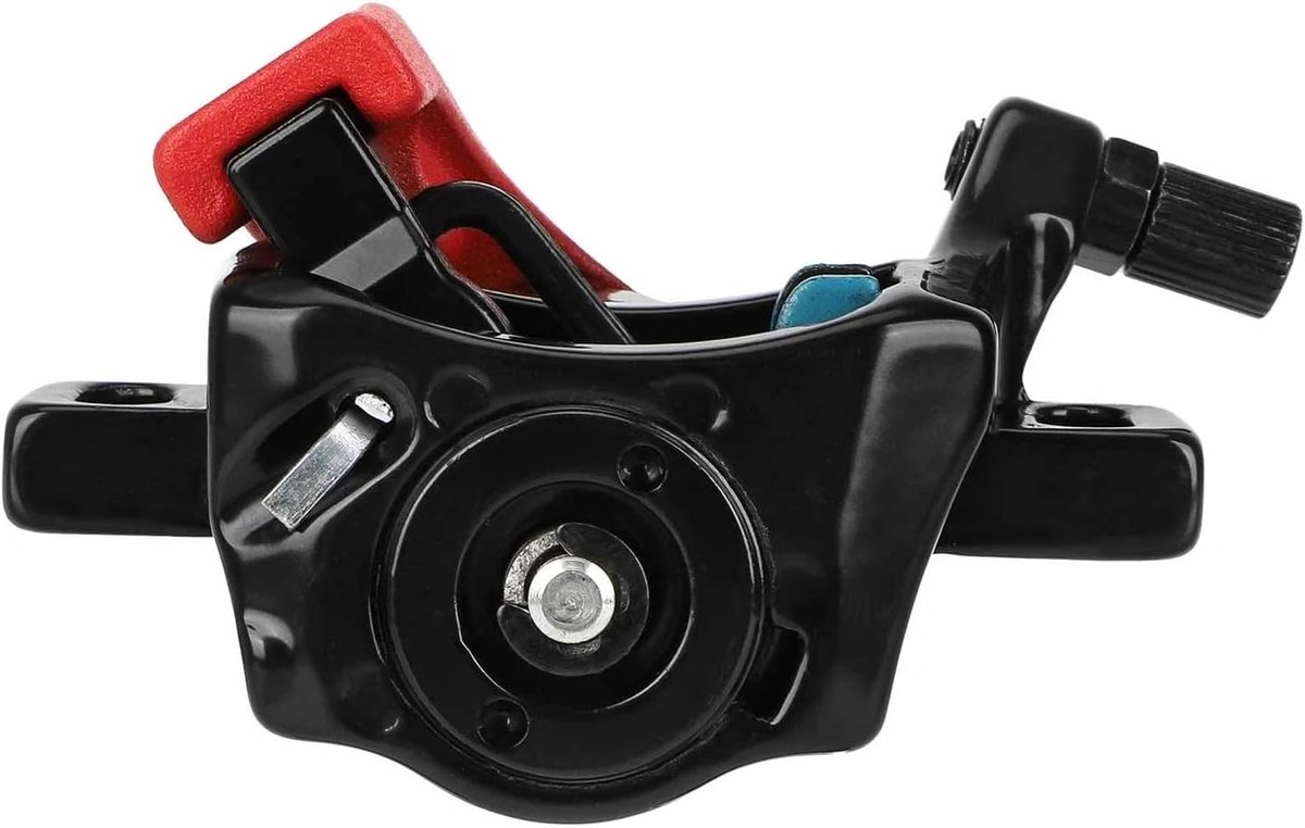 SnelShoppen - Achter Schijfremmen voor Elektrische Scooter, Mechanische Remsaddles, Hoogwaardige IJzeren Calipers voor Verbeterde Remprestaties, Gesch