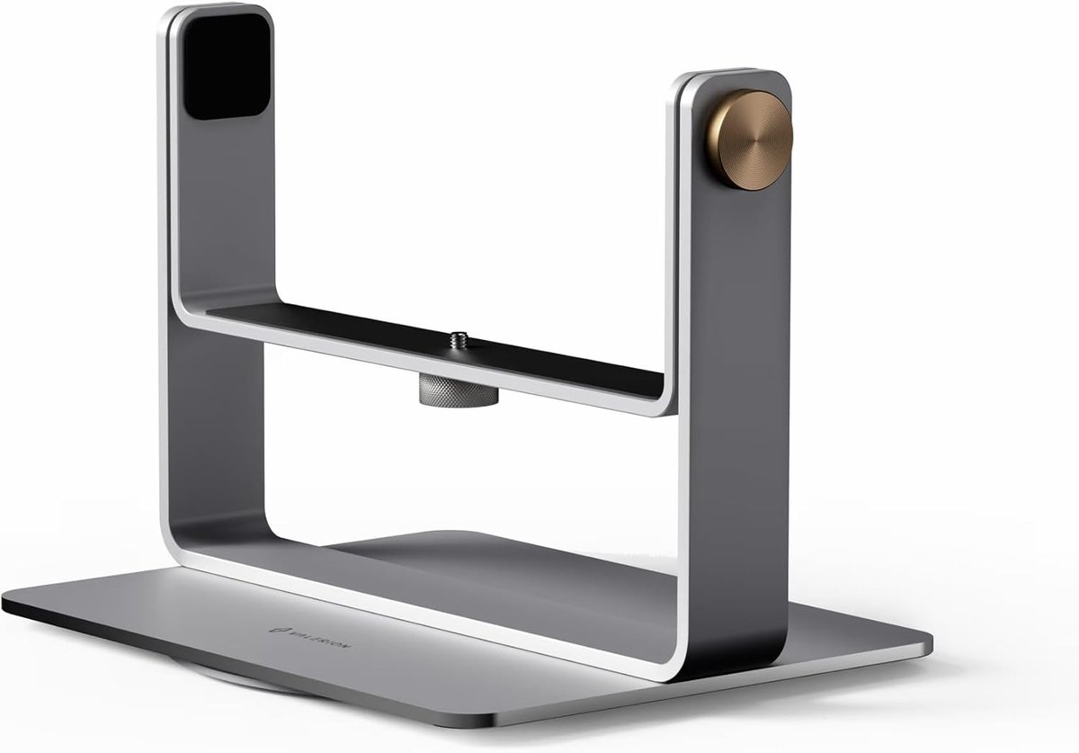 SnelShoppen - Valerion Desktop Gimbal Stand voor Camera's, 360° Horizontaal en Verticaal Aanpasbaar, Aluminium, Tot 10kg, Stabiele Bevestiging voor Vi