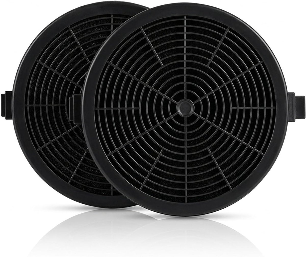Actieve koolfilters voor afzuigkappen - 2 stuks, vervangingsfilters voor optimale luchtkwaliteit en geurverwijdering