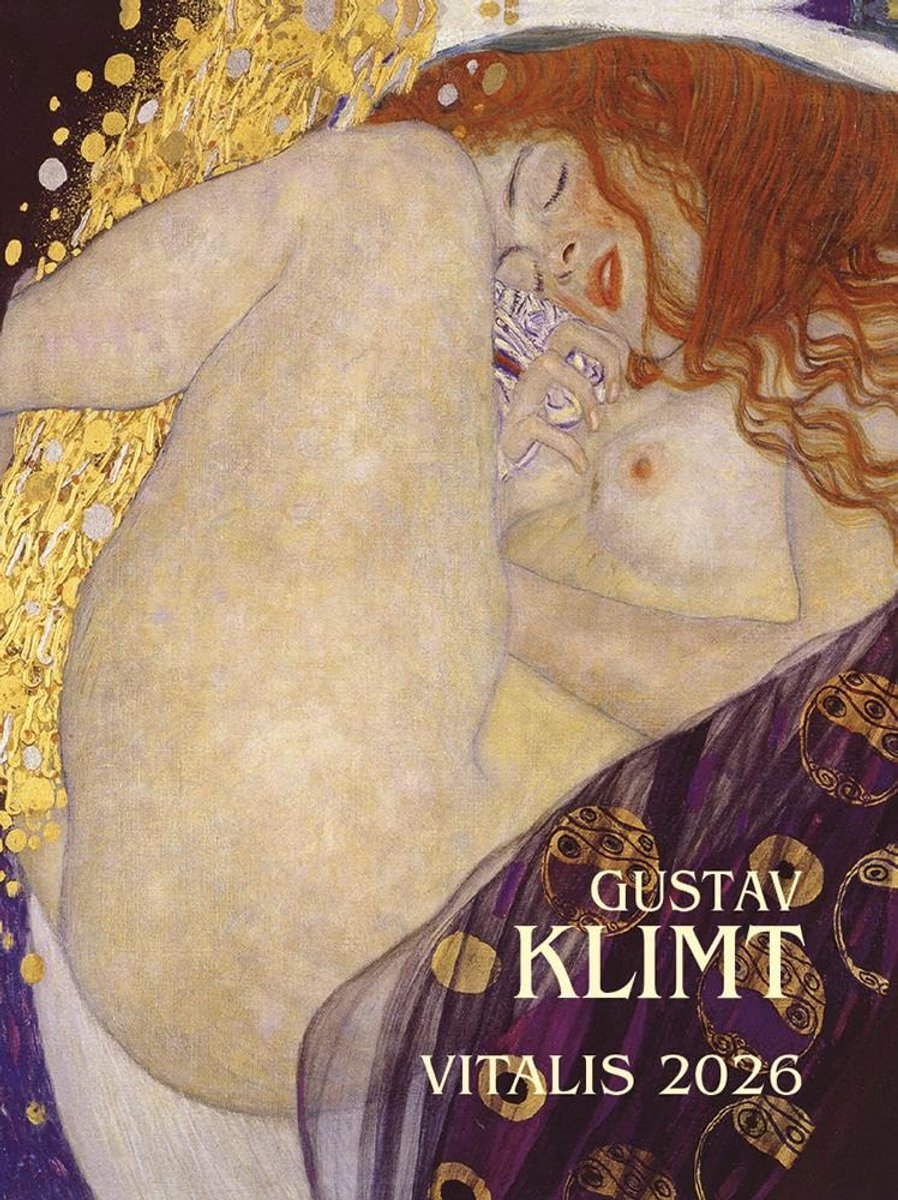 SnelShoppen - Gustav Klimt 2026 Minikalender - Muurkalender met Kunstafbeeldingen - 12 Maanden - Perfect voor Thuis, Kantoor of Cadeau