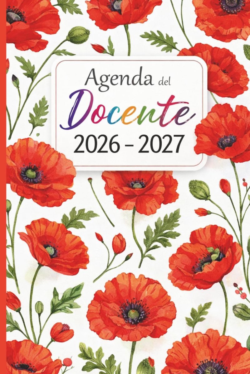 SnelShoppen - Agenda del Docente 2026 2027 | Week- en Maandagenda van Augustus tot Juli | Perfect voor Leraren en Docenten | A5 Formaat, Inclusief Con