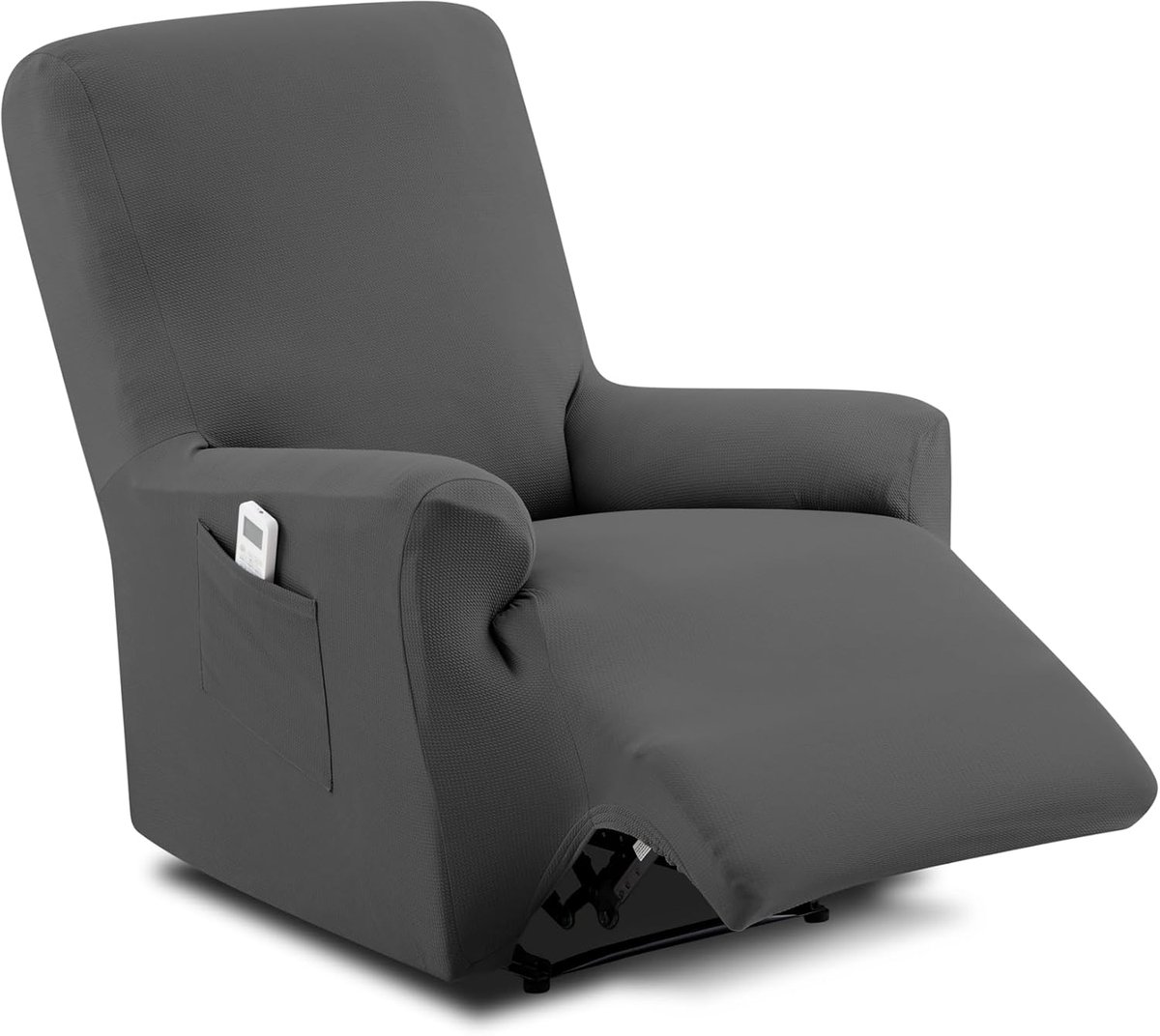 SnelShoppen - Textilhome Relax Chair Cover TEIDE - Elastische Relaxfauteuil Cover/Recliner Cover - Universele Stretch Beschermhoes 70-100cm - Wasbaar