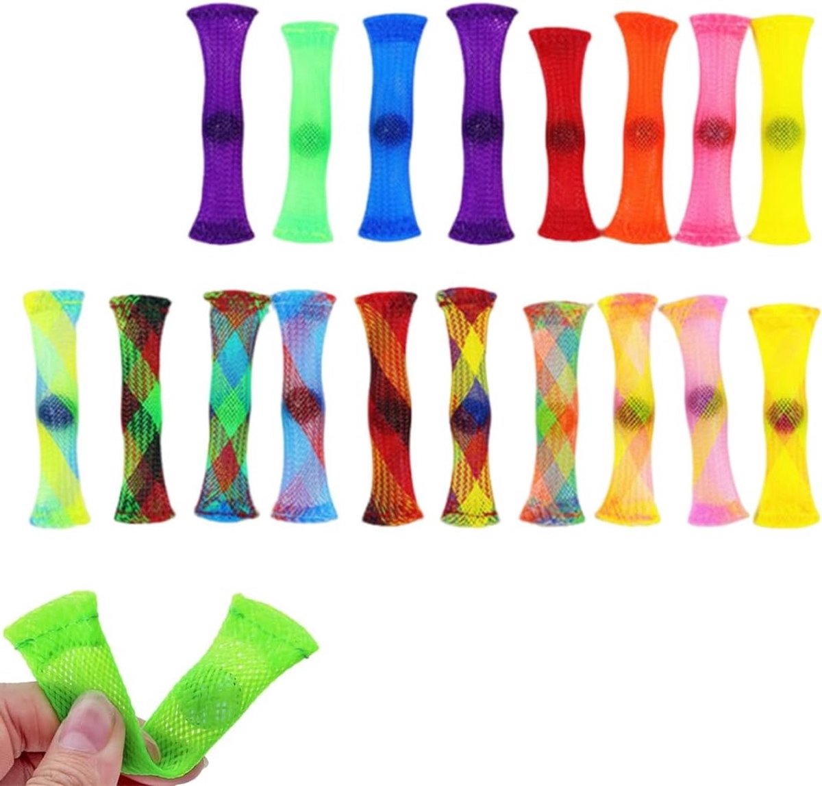 Set van 18 Fidget Speelgoed voor Stressverlichting en Sensorisch Spel voor Volwassenen en Kinderen