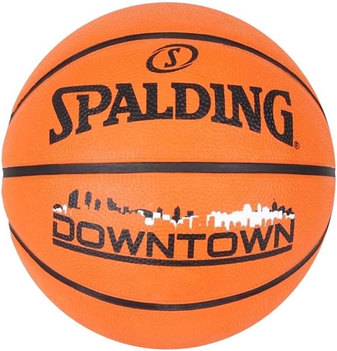 SnelShoppen - Rubber Basketball voor Duurzaamheid en Grip - SPLD Downtown SZ7 - Perfect voor Training en Spel - Ideaal voor Binnen en Buiten - Voor Ki