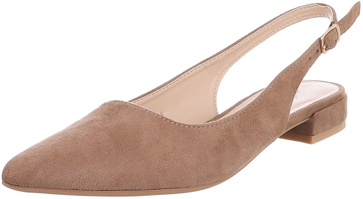 Slingback schoen - lage blokhak - dames Mt:36