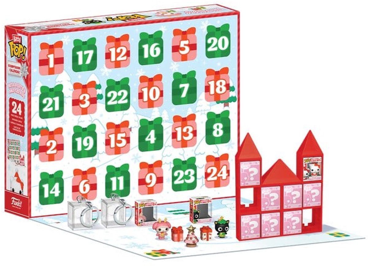 Pop Bitty: Adventskalender - Hello Kitty and Friends - Countdown Calendar — cadeau in Spellen & Speelgoed - foto 8