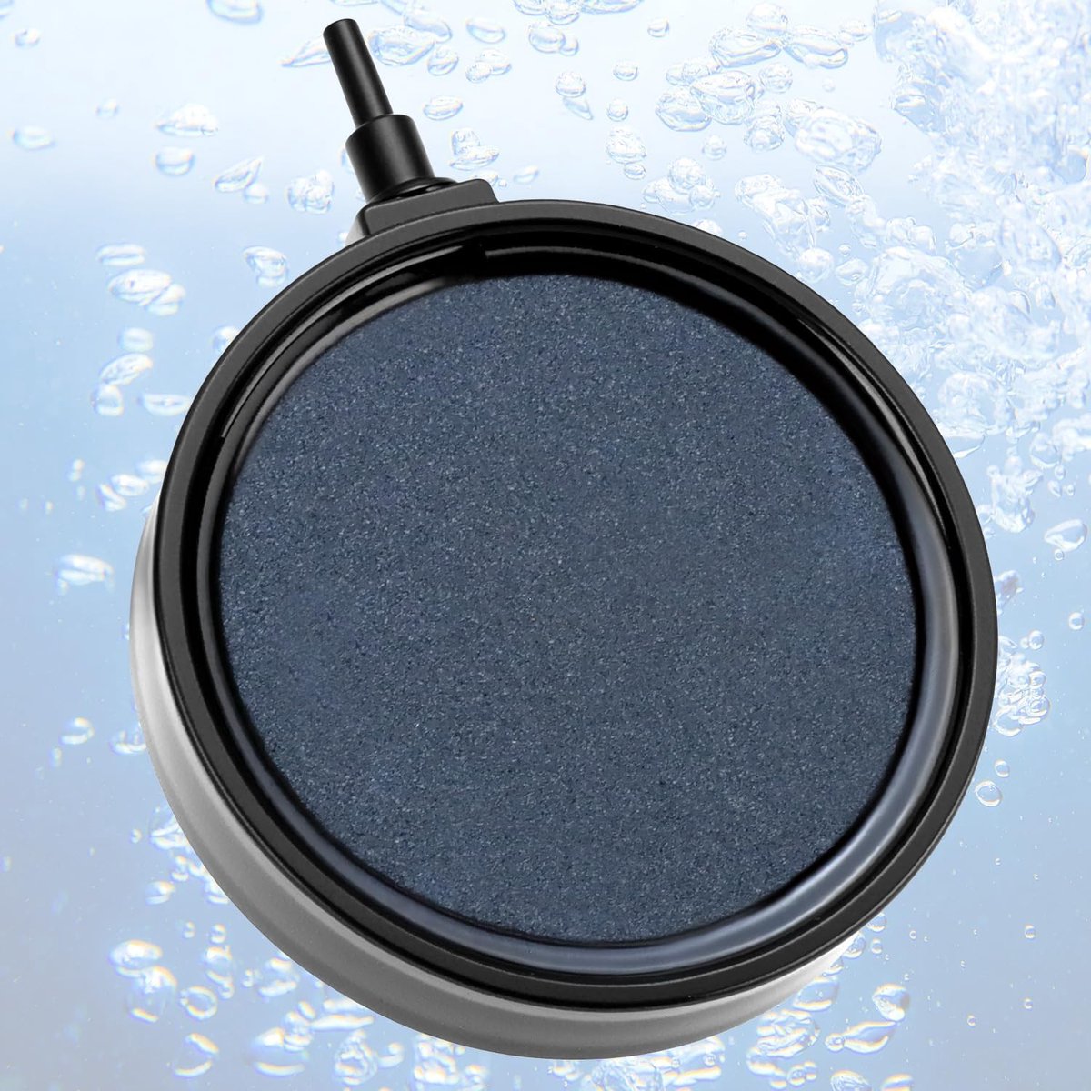 SnelShoppen - 10CM Sprudelsteen voor Vijvers en Aquarium, Grote Luchtsteen voor 4mm/8mm Slangen, Verbeterde Zuurstofverrijking, Fluisterstil, Hoogwaar
