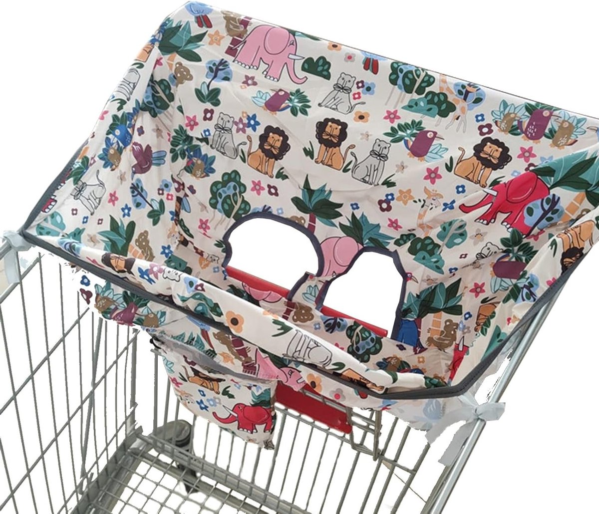 Hoogzitkussen voor Kinderstoel en Winkelwagentje - Comfortabele Zitting voor Baby's en Peuters, Ademend en Wasbaar