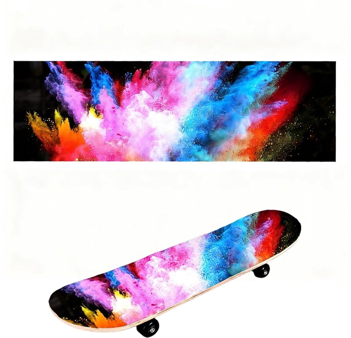 Premium Griptape voor Skateboards en Longboards Antislip Duurzaam en Hoogwaardige Kwaliteit Ideaal voor Tricks en Stunts