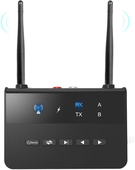 Bluetooth transmitter receiver 2 in 1 - 3.5mm aansluiting - 70 meter bereik - geniet van draadloze audio - ShopVlot — afbeelding 2