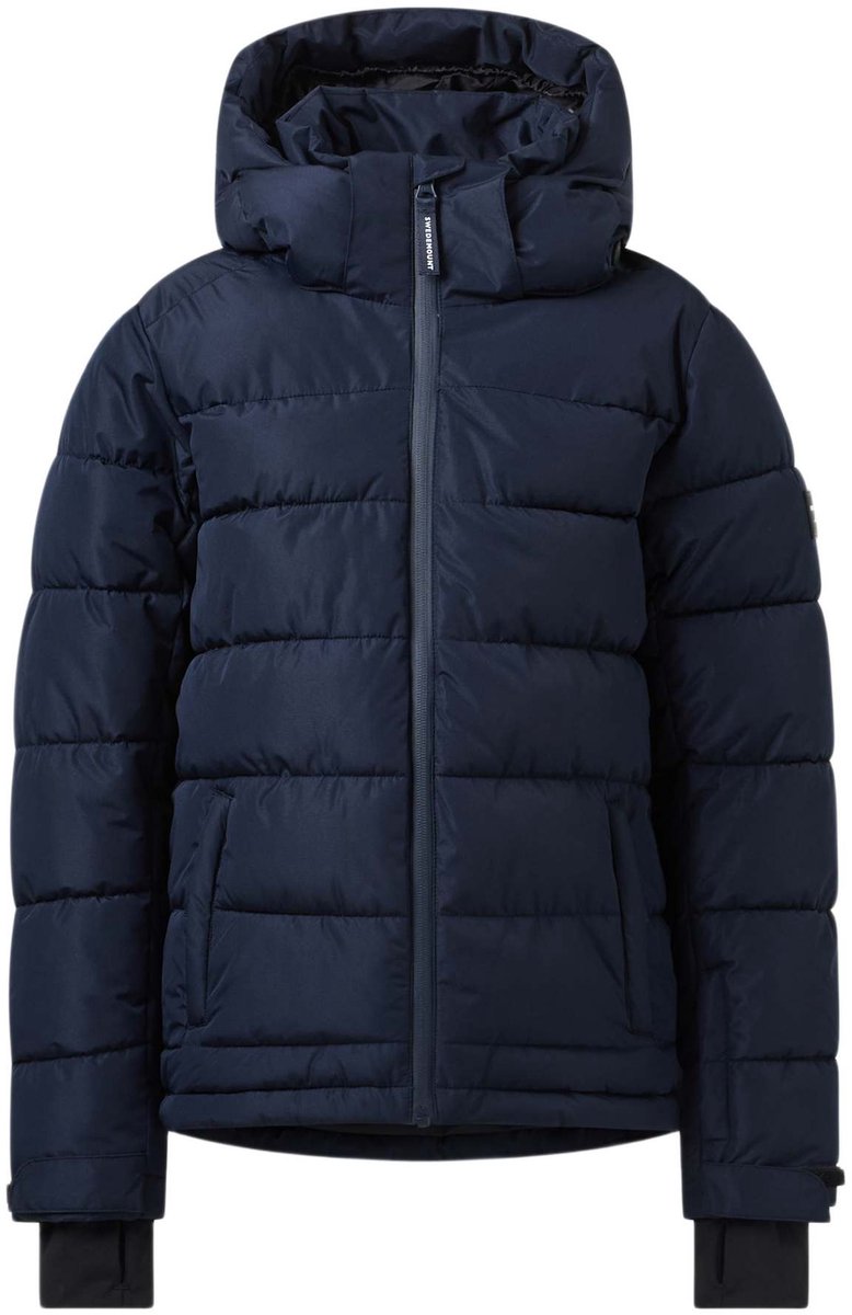 Swedemount St. Anton Puffer Ski Jas Junior Marineblauw