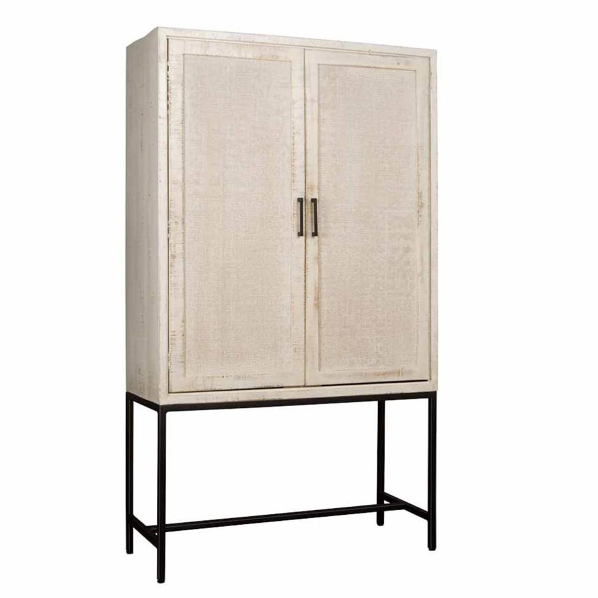 Tower Living Opbergkast Carini - Naturel Hout - 110x45x190cm