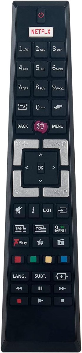 ALLIMITY RC4996 Replacement remote control suitable for Vestel Digihome Linsar Medion X15507 MD31310 MD 31310 P13210 - ShopVlot