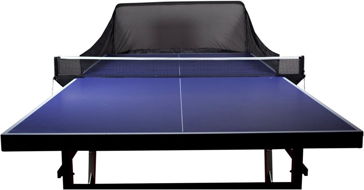 Tafeltennisnetje voor elke tafel - Zwart - Tafeltennis bal vangnet - Praktisch en Eenvoudig te Monteren - Voor Tafeltennisrobot