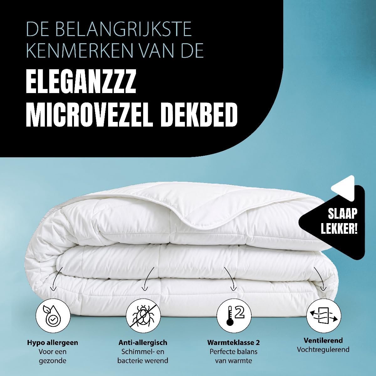 Single Duvet Microfibre - 200x200cm - ShopVlot
