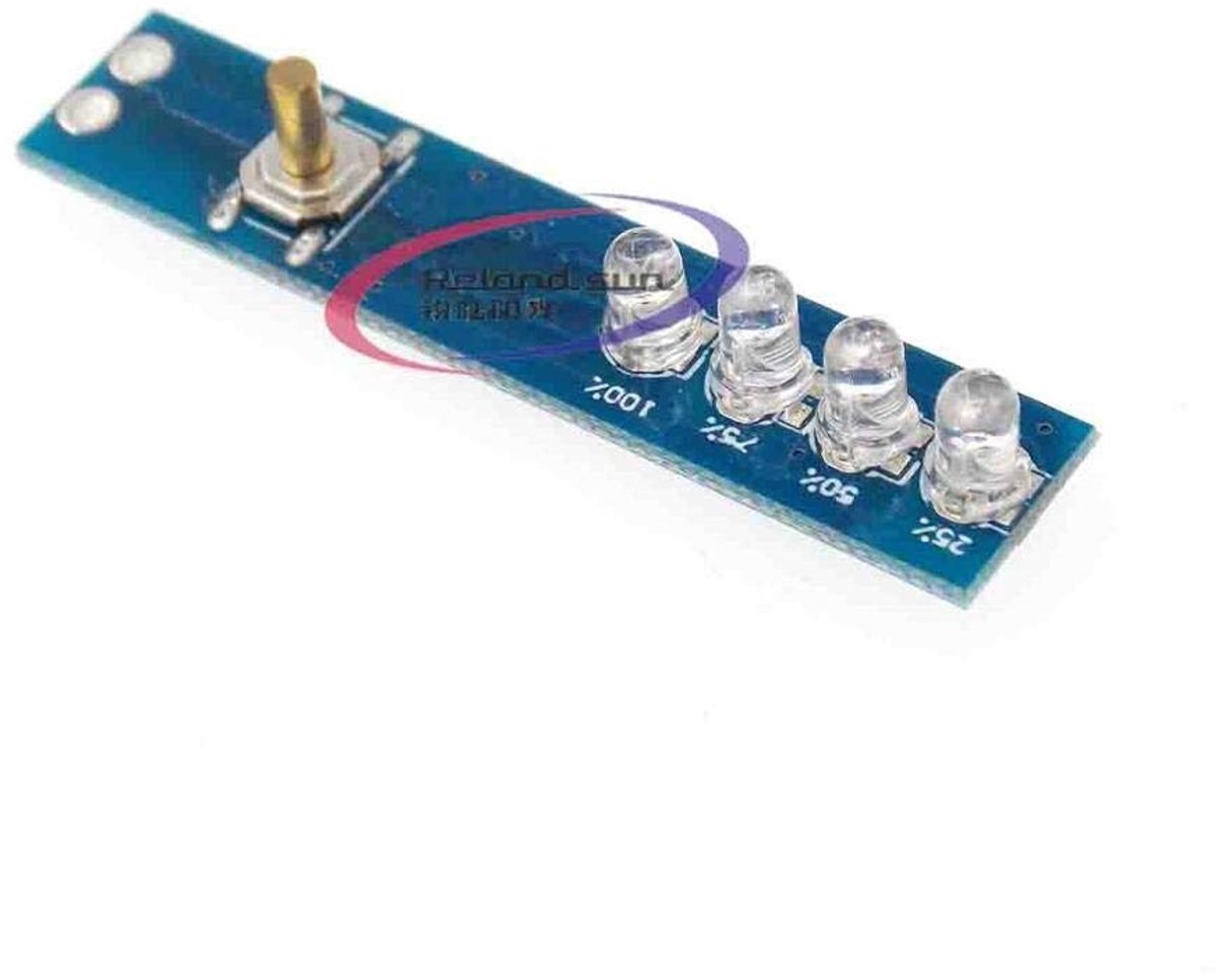 5 stuks 2S Capacity Indicator Board Power Level Indicator voor 18650 DIY - ShopVlot