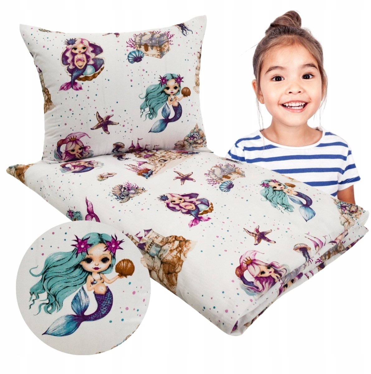 Kinderbeddengoed Katoen 100x160cm + 50x60cm - Diverse patronen