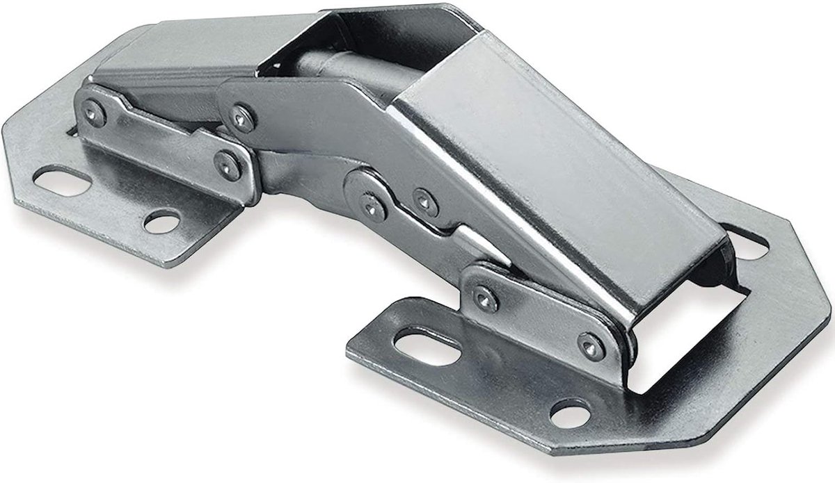 SOTECH 4 pieces screw-on hinge 104 x 44 mm, 90° opening angle, hinge - ShopVlot