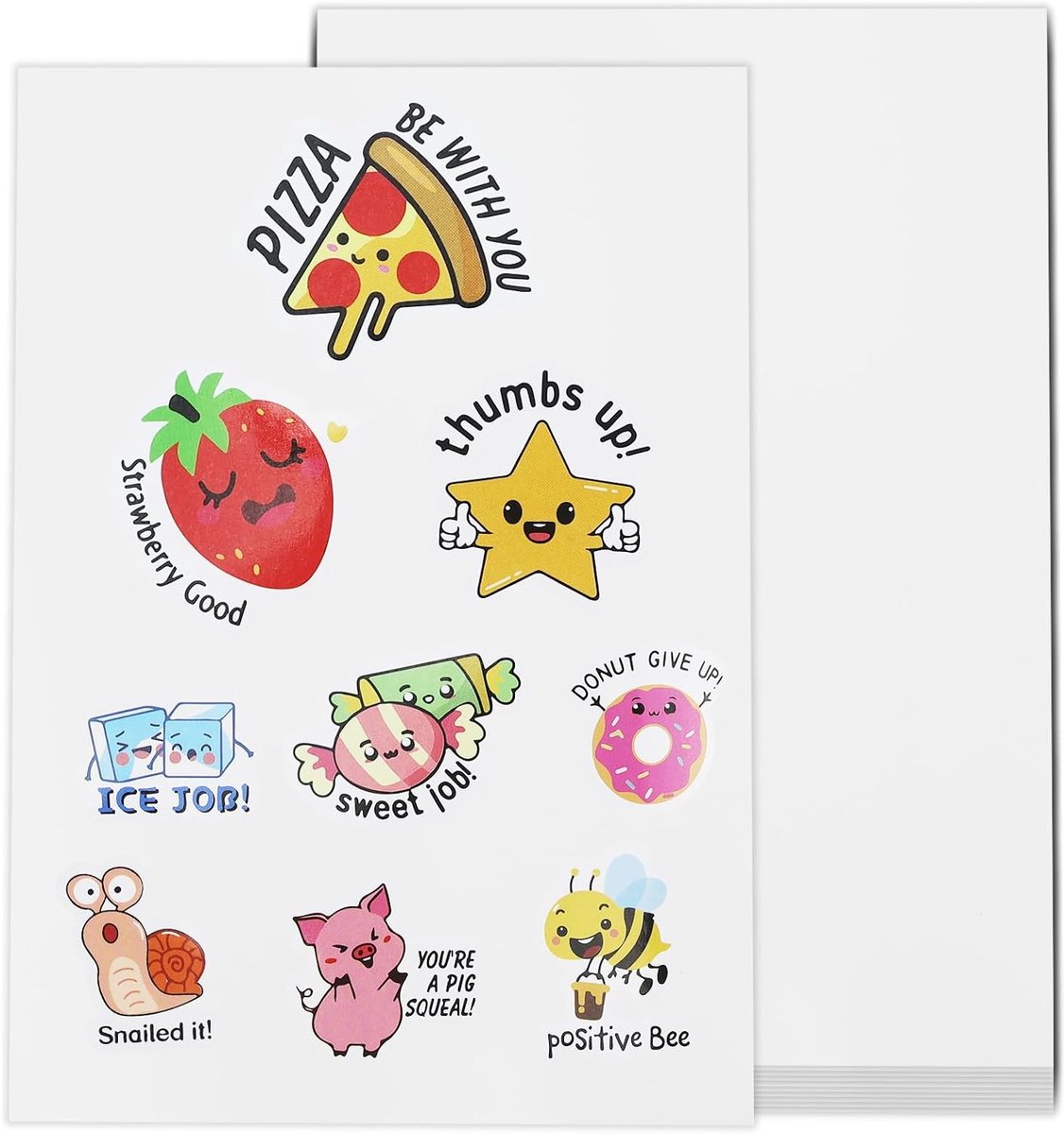 Stickerpapier A4 - Waterproof vinyl - Zelfklevend - Voor labels en stickers - ShopVlot