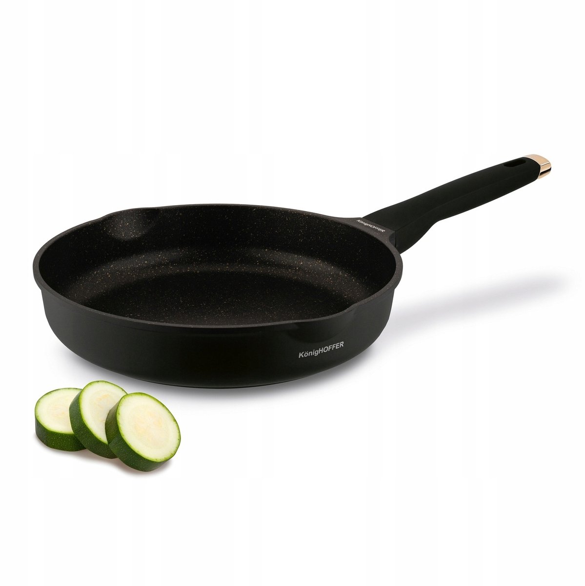 Konighoffer Black Rose Koekenpan 28cm - Anti-aanbak, Inductie