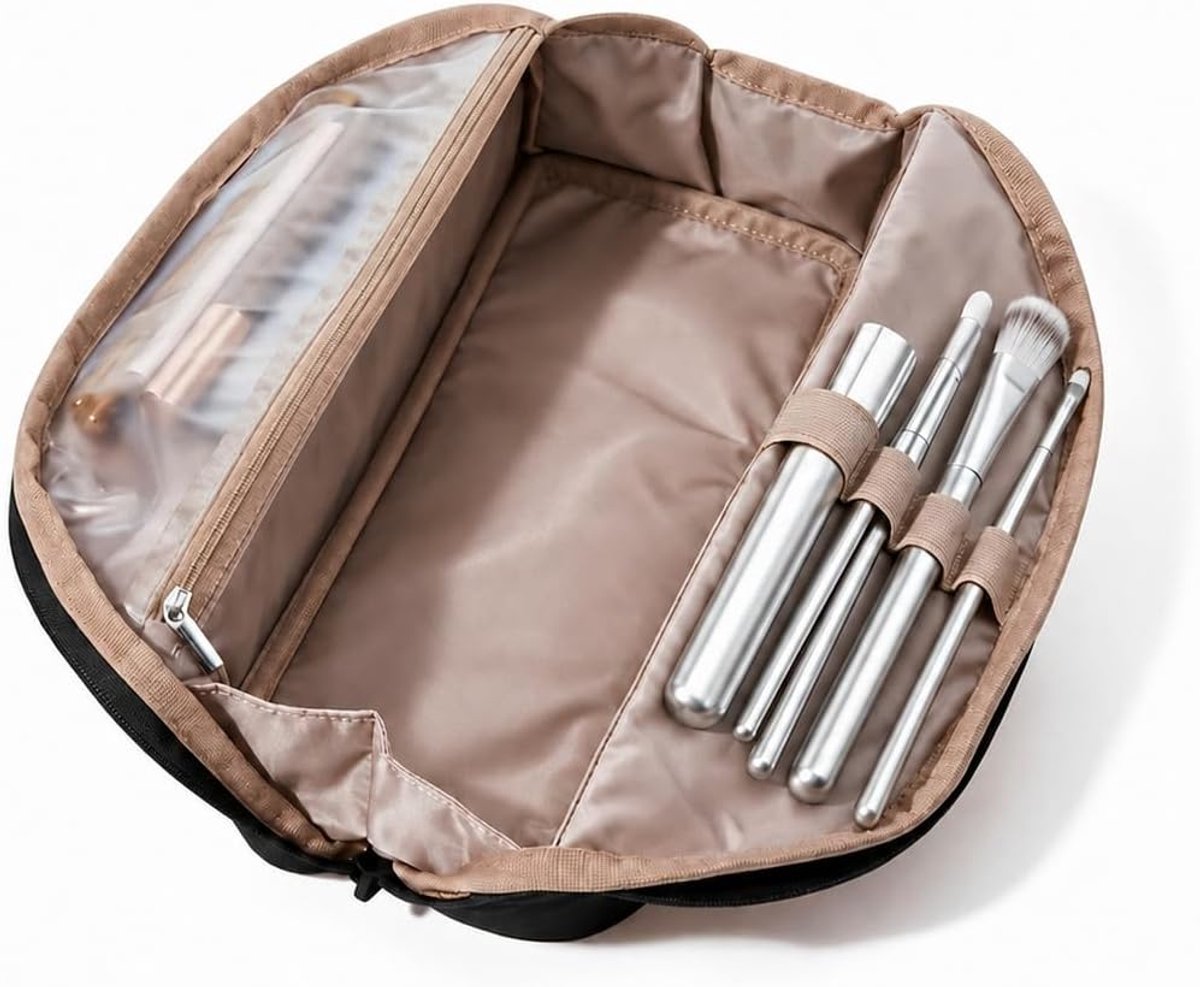 Make-uptas dames - opvouwbaar - waterdicht - ideaal voor reizen - ShopVlot