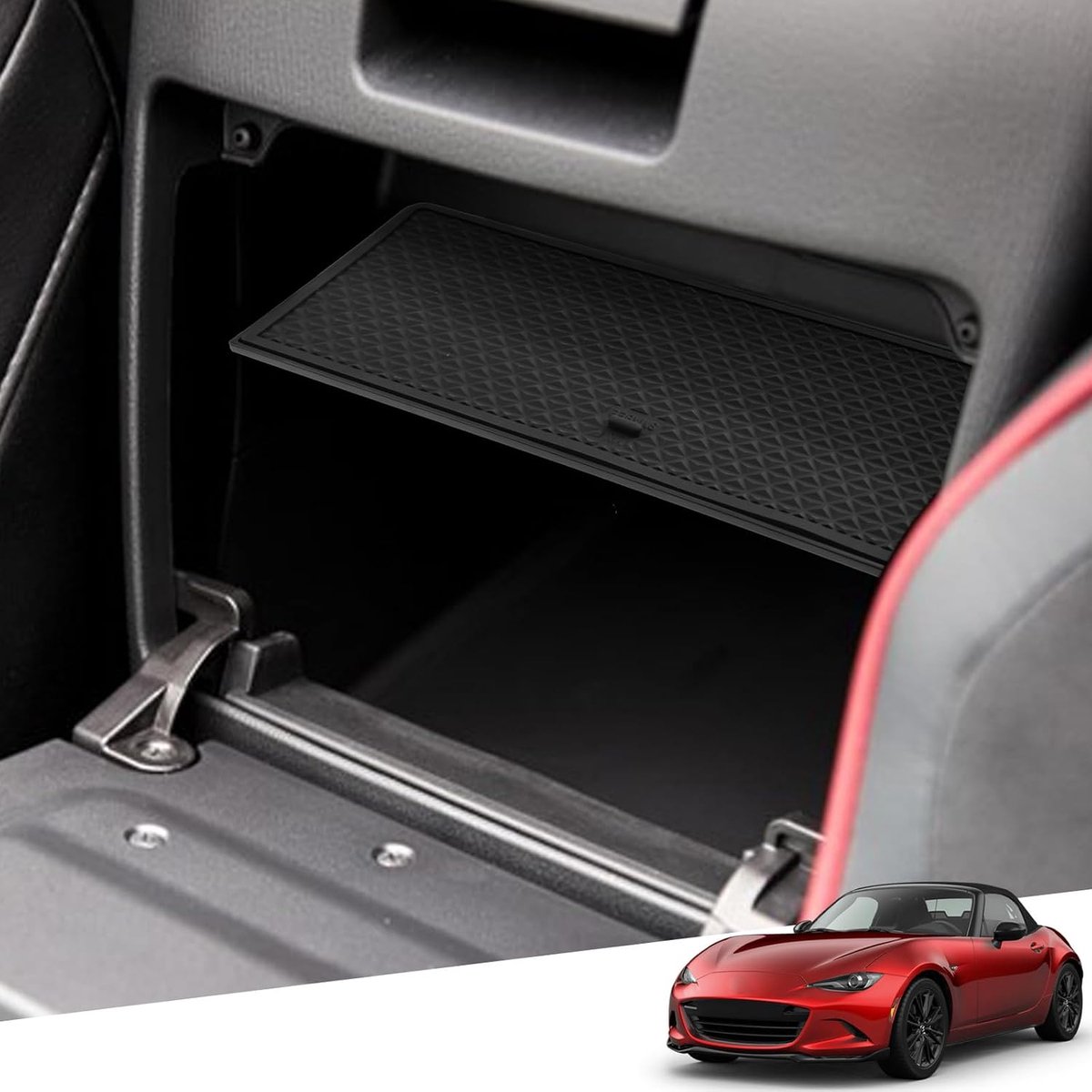 YEE PIN glove compartment shelves for Mazda MX5 2015-2022 center console storage small items storage organizer - ShopVlot