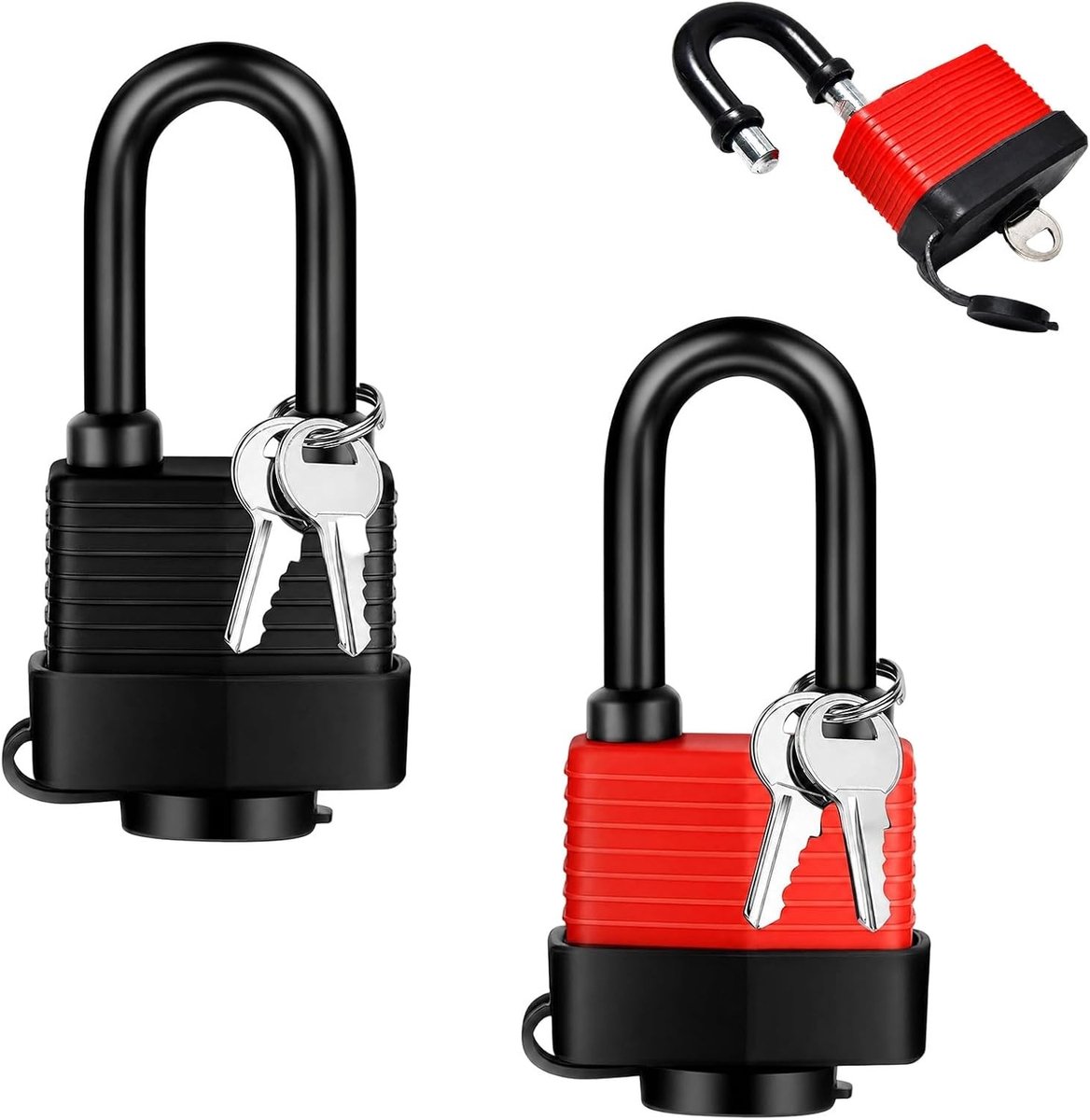 Hangslot - Roestvrij - Waterdicht - Weerbestendig Hangslot voor Buitengebruik