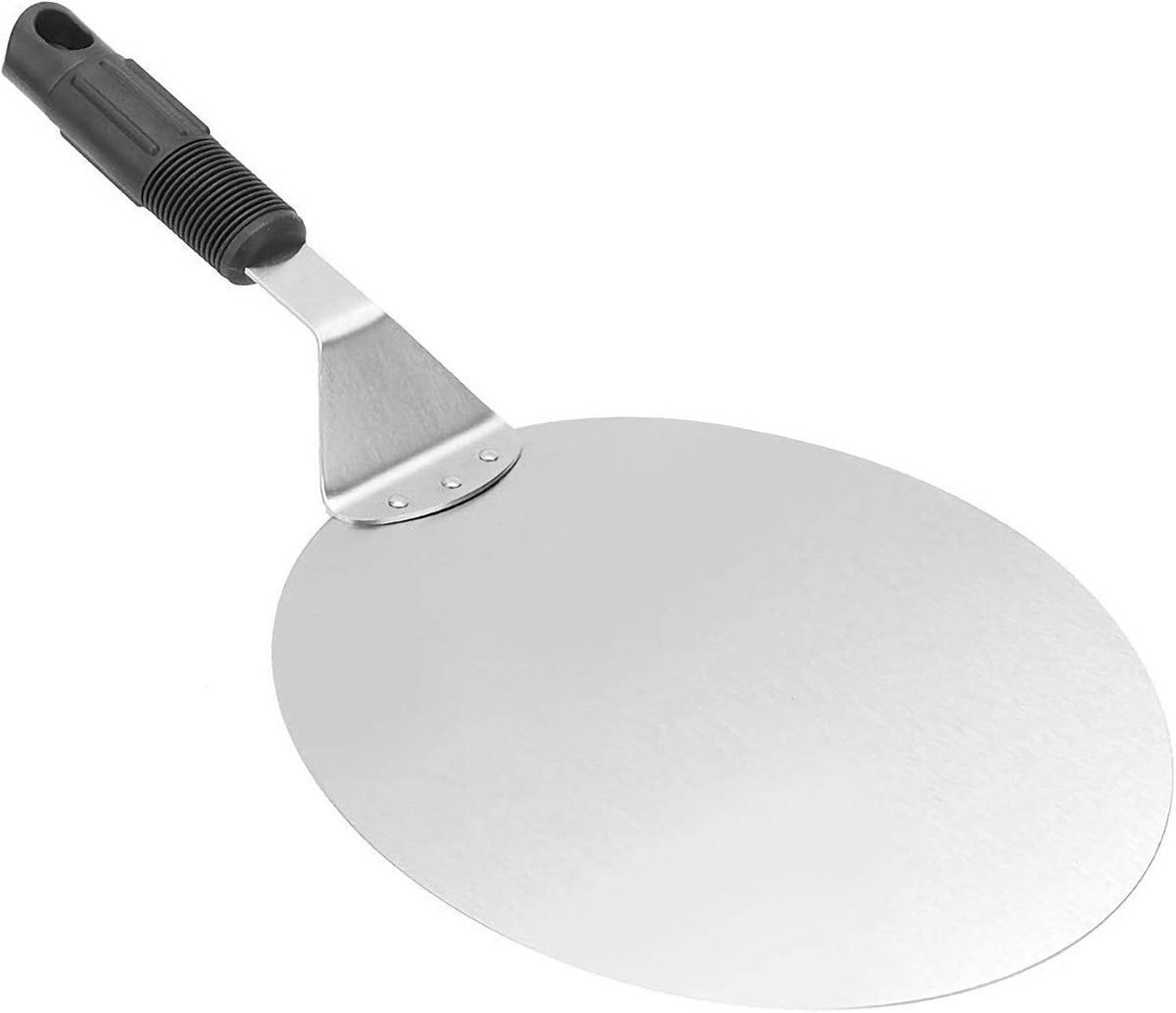 Pizzaschop 10 Inch Rond - RVS met Ergonomische Handgreep - Voor Makkelijk Uithalen van Pizza - ShopVlot