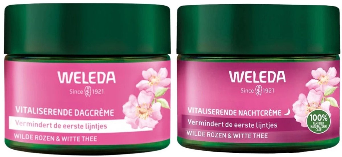 Weleda - Vitaliserende Dagcrème + Nachtcrème Duo - 2x40ml
