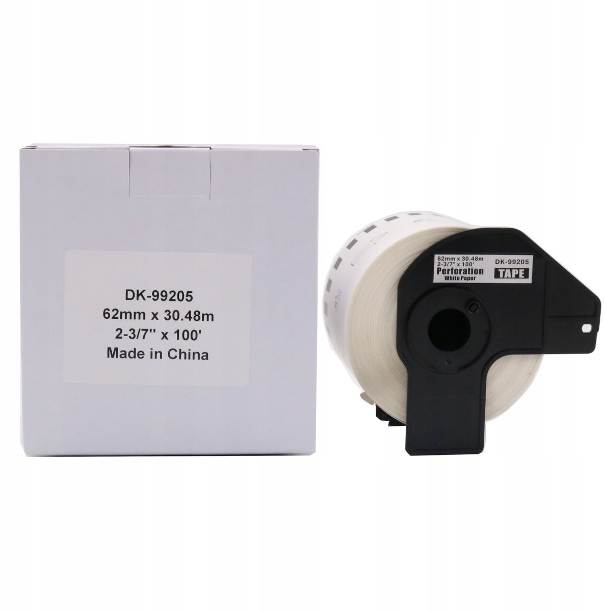 Brother DK-99205 Thermisch Labellint 62mm x 30.48m - Verwijderbaar