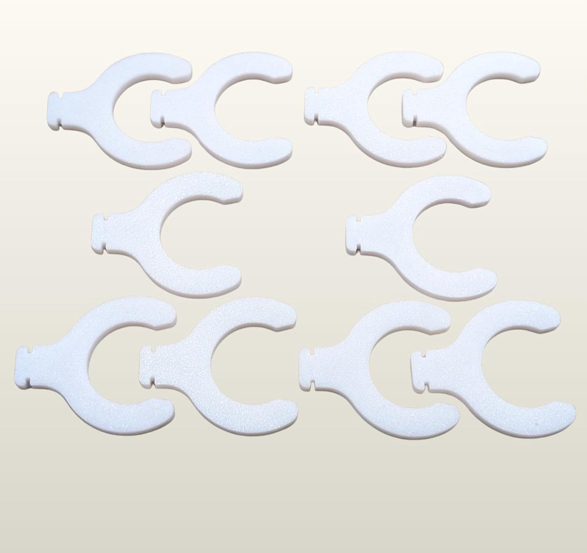 Clip 10 Pieces Compatible with Kermi ZK00940001 V2 Mount Flat Radiator - ShopVlot
