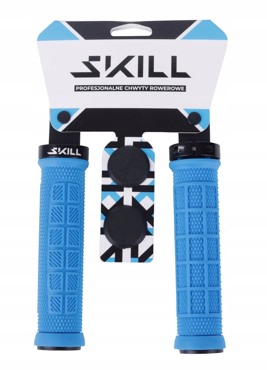 Skill Ergo Tour Fietshandvatten 130mm Blauw