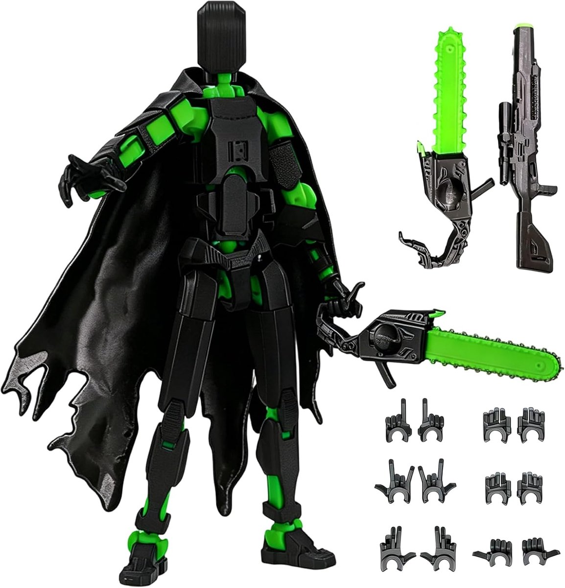 T13 scharnierfiguur set - compleet gemonteerd - volledig beweegbaar - ideaal voor actiefigurenliefhebbers - ShopVlot
