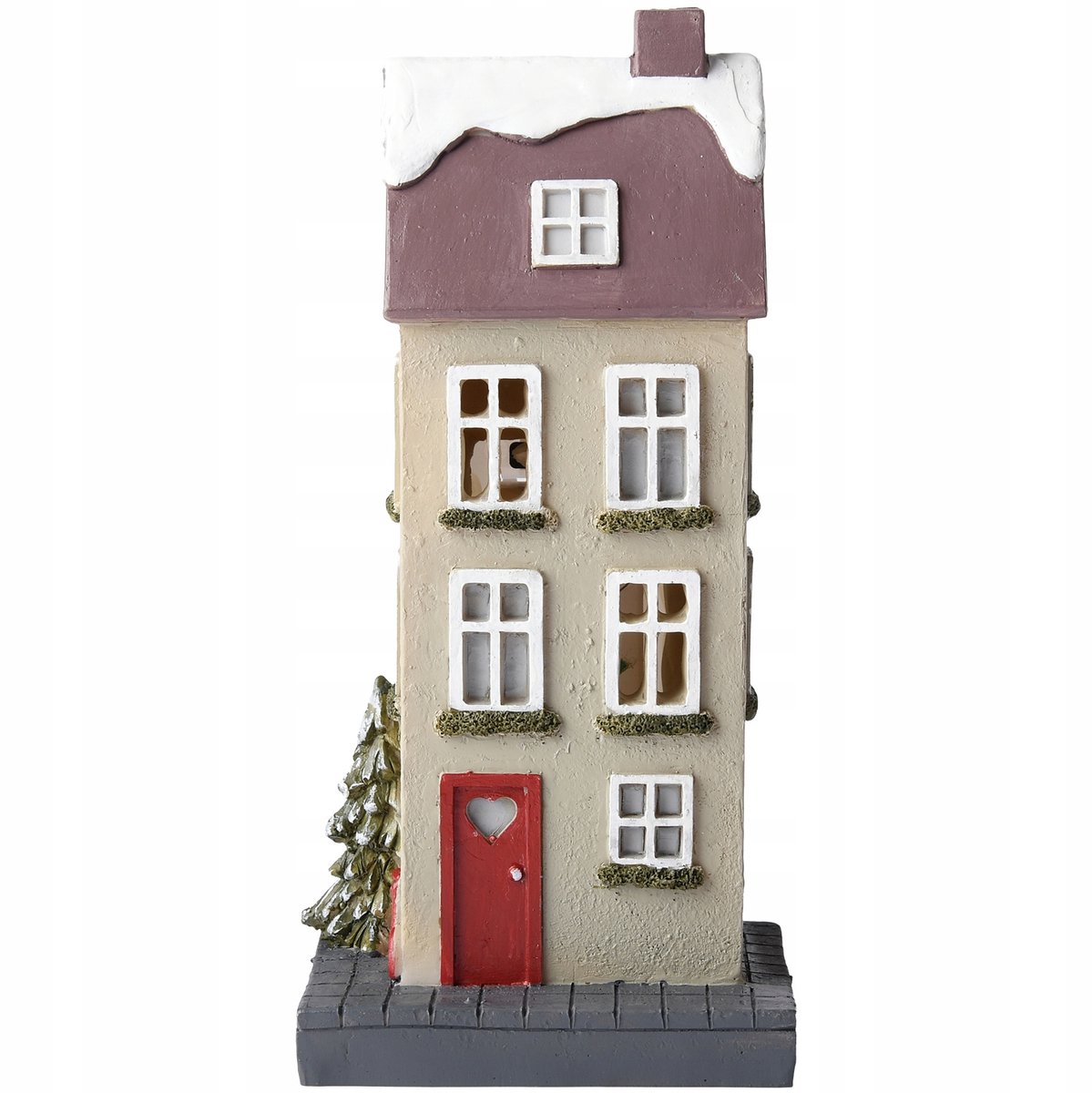 Scandinavische LED Huisje Kerstdecoratie - 14,5cm