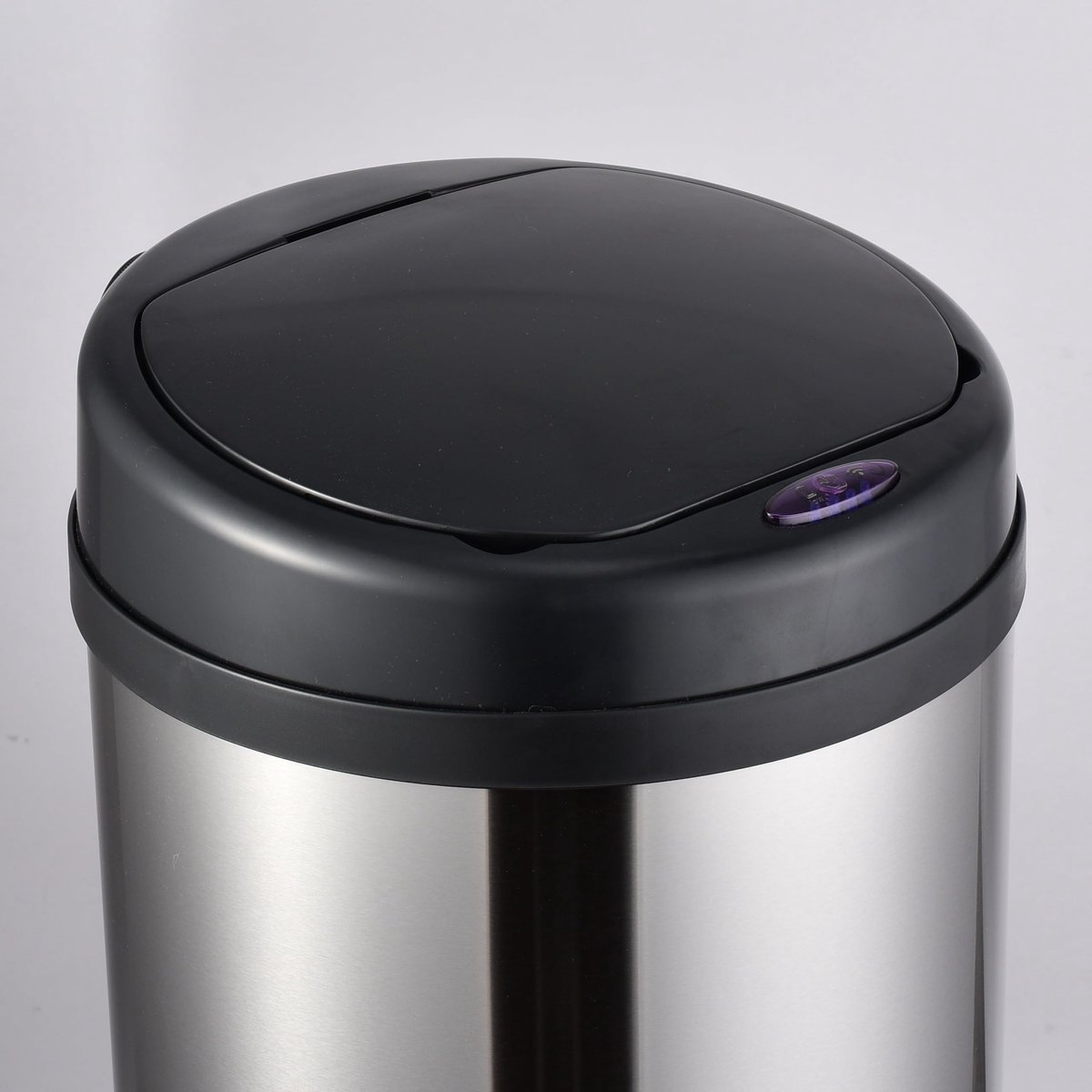 Kitchen Move ARTIC Silver Afvalemmer voor de keuken, automatisch, 50 l, grote capaciteit, geborsteld roestvrij staal - ShopVlot