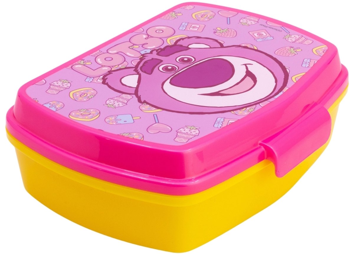 Lotso Toy Story Lunchbox - Roze en Veelkleurig