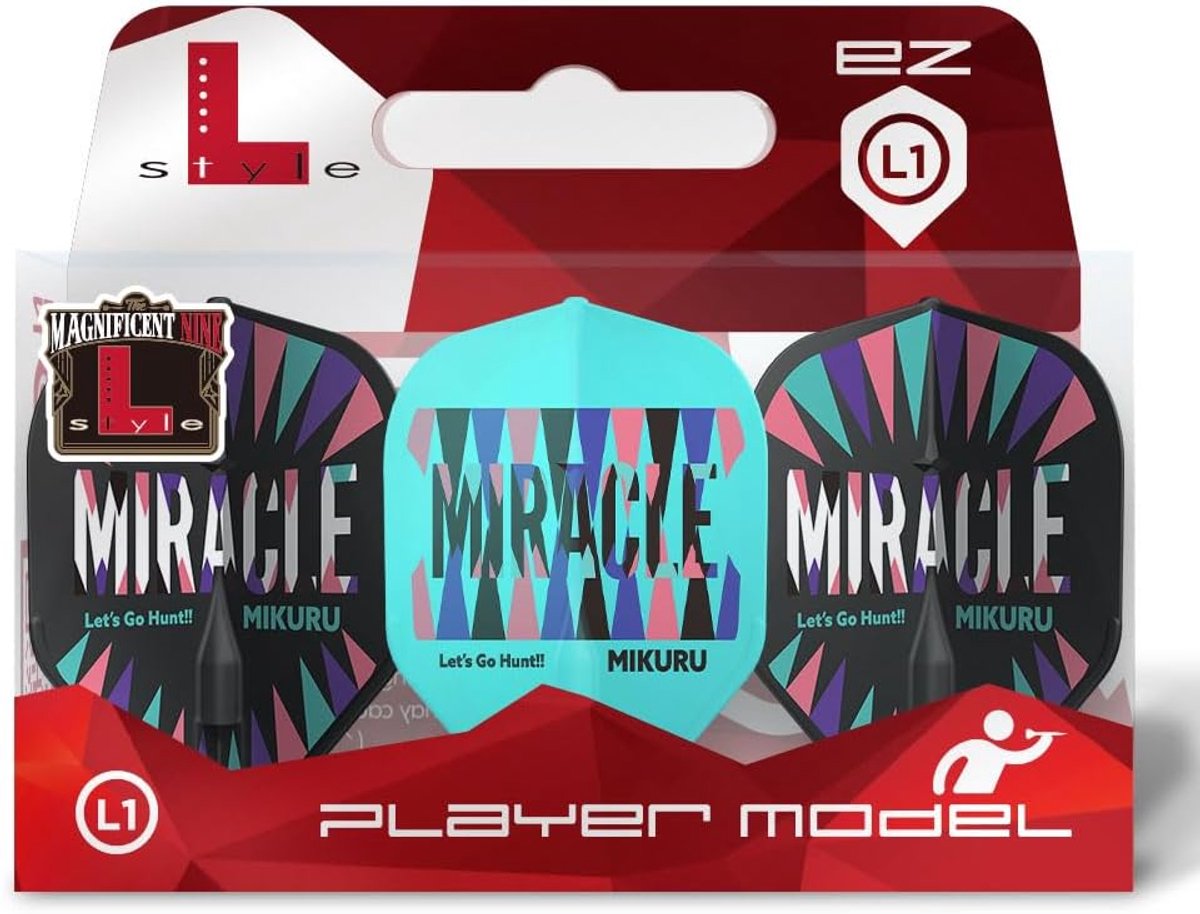 L-Style EZ L1 Mikuru Suzuki V6 Type B Mix - dartflights - ShopVlot