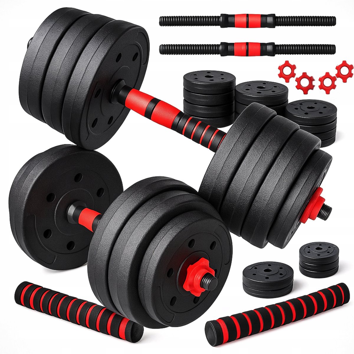 Verstelbare Halterset 40 kg - Thuis Fitness & Krachttraining