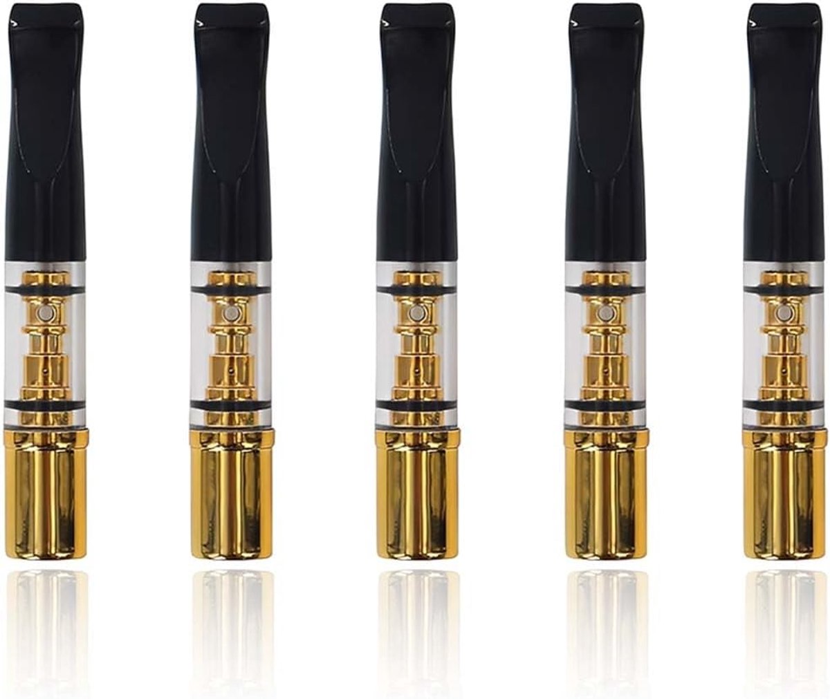 5-Piece Cigarette Holder, Cigarette Pot, Cigarette Filter, Easy to Clean, for Fine, Medium and Chunky Size Cigarettes - ShopVlot