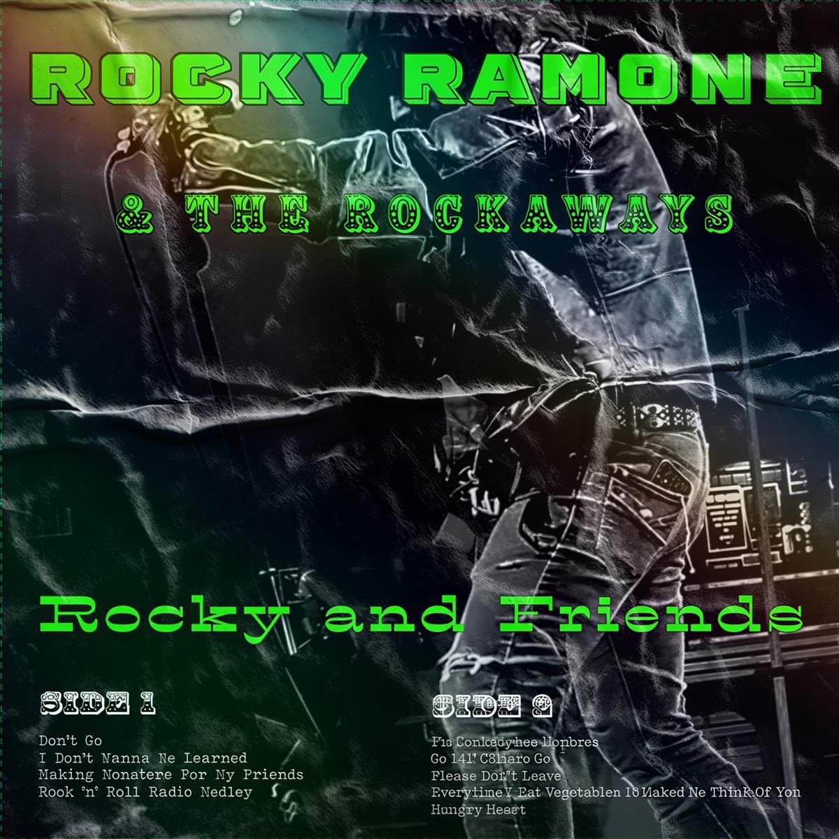 Rocky Ramone & The Rockaways - Rocky And Friends (LP)