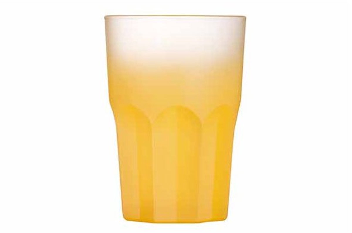 Summer Pop Yellow - Waterglazen - 40cl - (Set van 12)